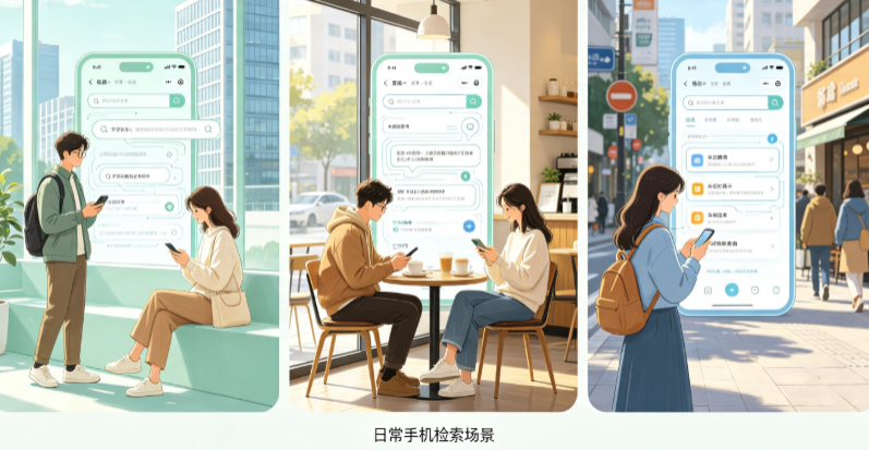 新邱区普通人日常手机使用场景拆解：GEO 与 AI 优化如何改变信息检索体验